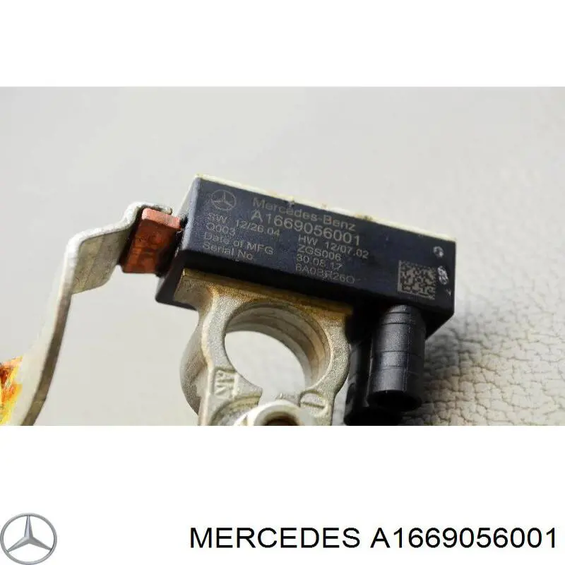 Comprar A1669056001 Mercedes Cable de masa de batería