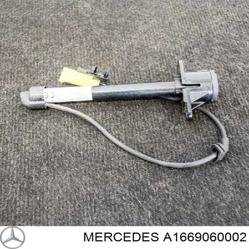 Comprar A1669060002 Mercedes Pirotécnico de la bisagra del capó