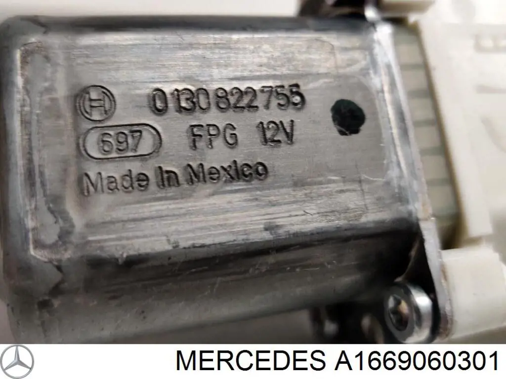 Motor del elevalunas de la puerta delantera derecha Mercedes A1669060301 precio, desde 88,57 EUR