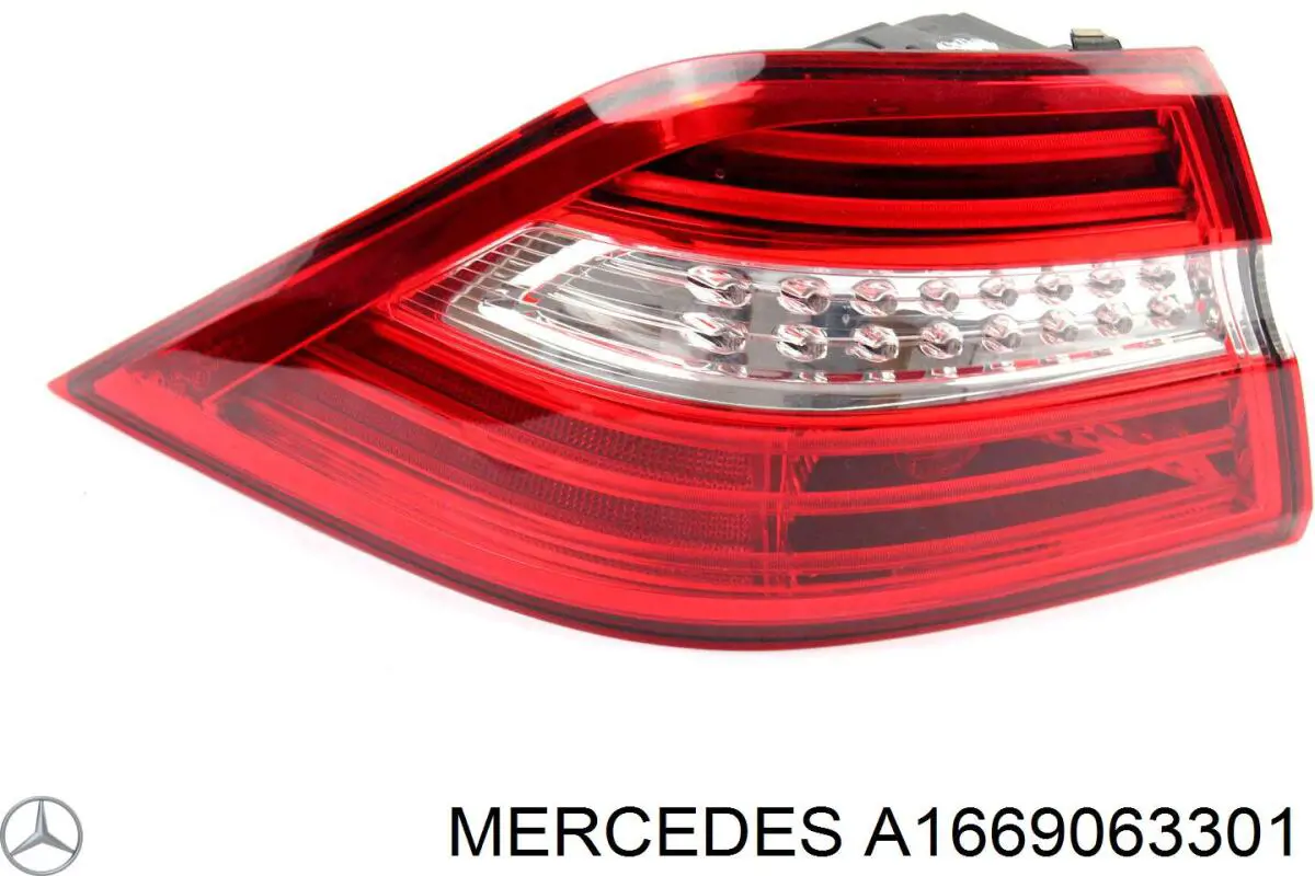 Piloto trasero izquierdo Mercedes A1669063301 precio, desde 226,51 EUR