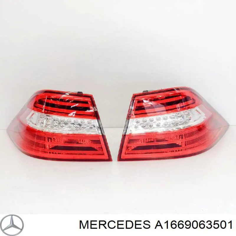 Comprar A1669063501 Mercedes Piloto trasero izquierdo