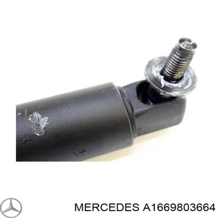 Muelle neumatico maletero Mercedes A1669803664