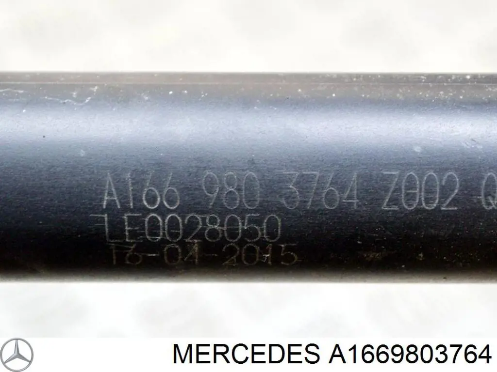 A1669803764 Mercedes Amortiguador de porton