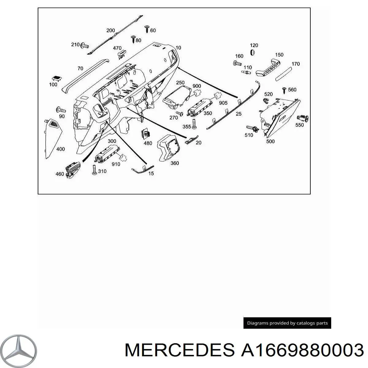 A1669880003 Mercedes