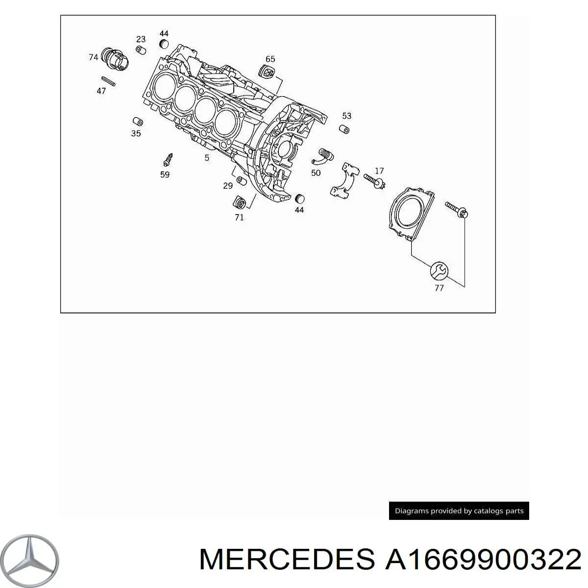 A1669900322 Mercedes 