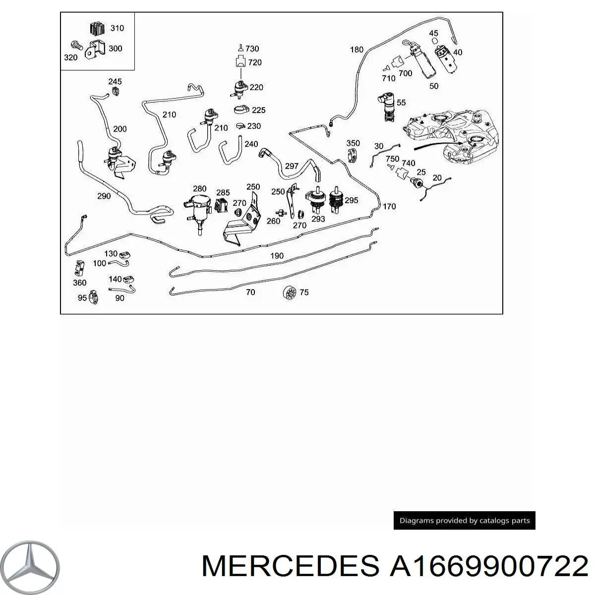 Comprar A1669900722 Mercedes 