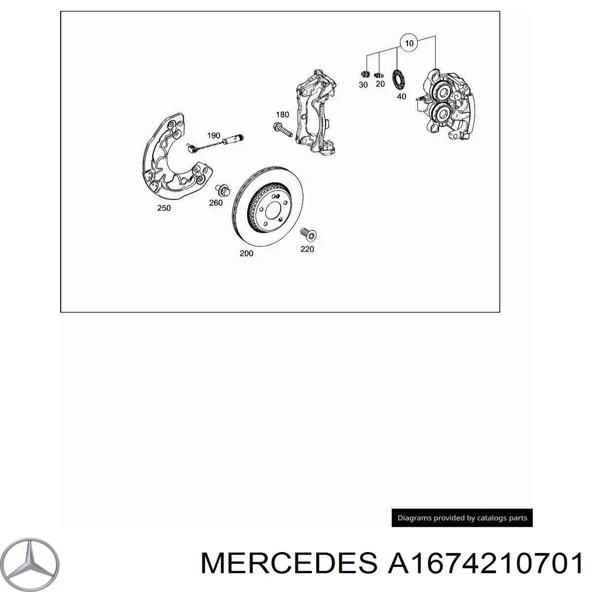 Frenos delanteros para Mercedes ML/GLE (W167)