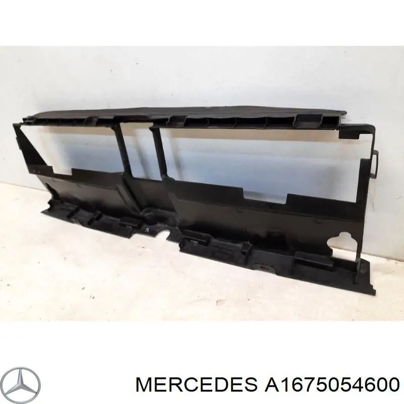 A1675054600 Mercedes Deflector de aire inferior del radiador