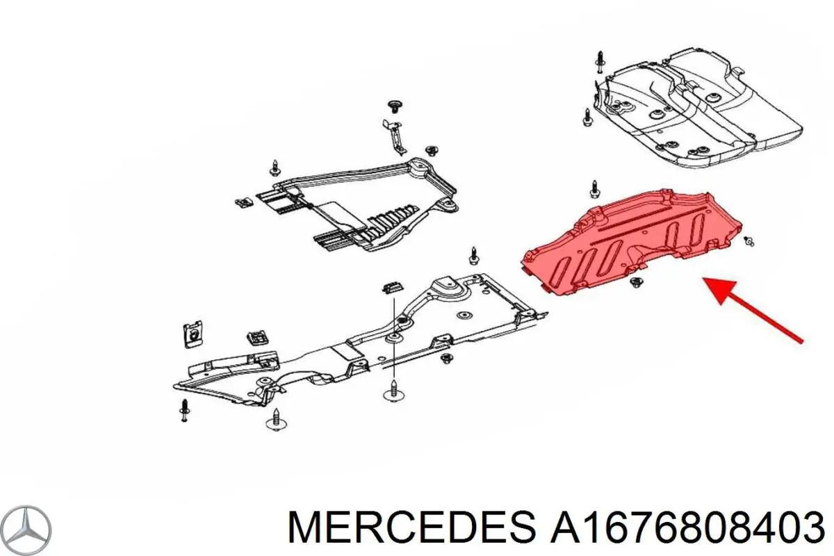  Mercedes A1676808403 precio, desde 94,38 EUR
