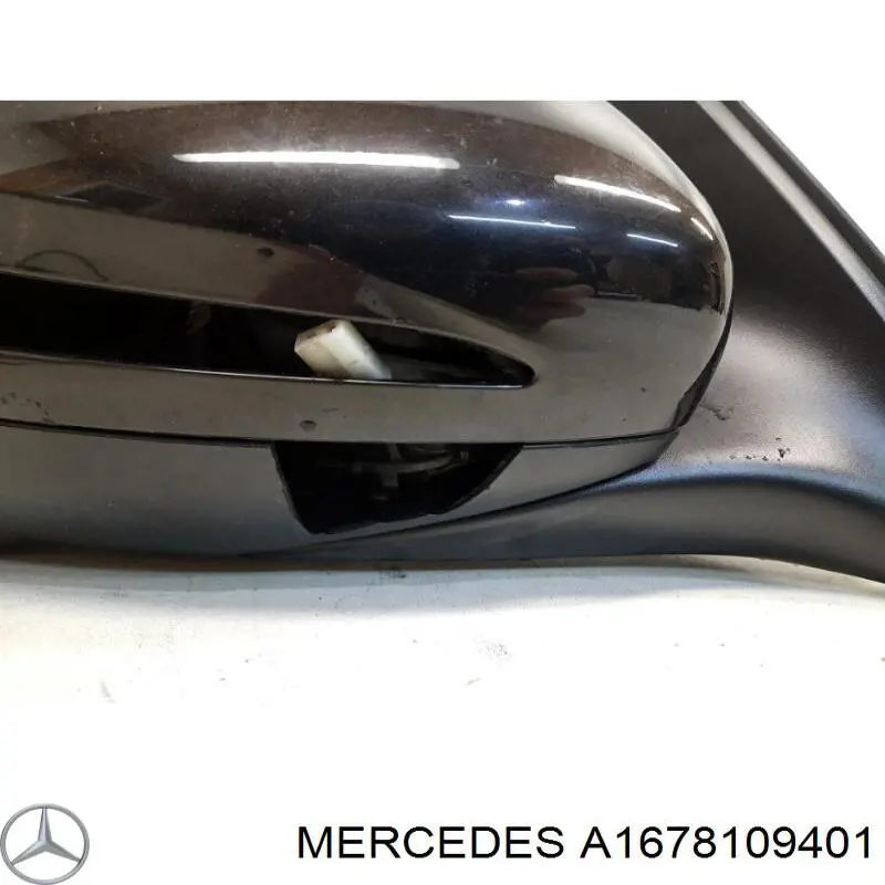 Carcasa interior del espejo retrovisor derecho Mercedes A1678109401 precio, desde 728,57 EUR