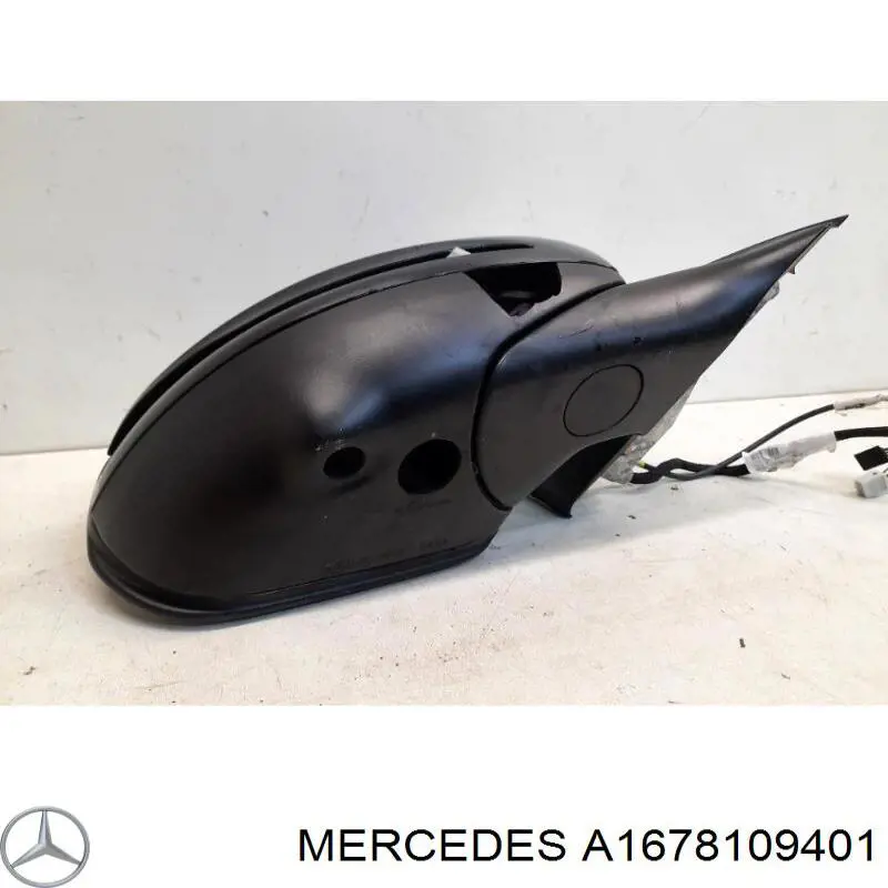 Comprar A1678109401 Mercedes Carcasa interior del espejo retrovisor derecho