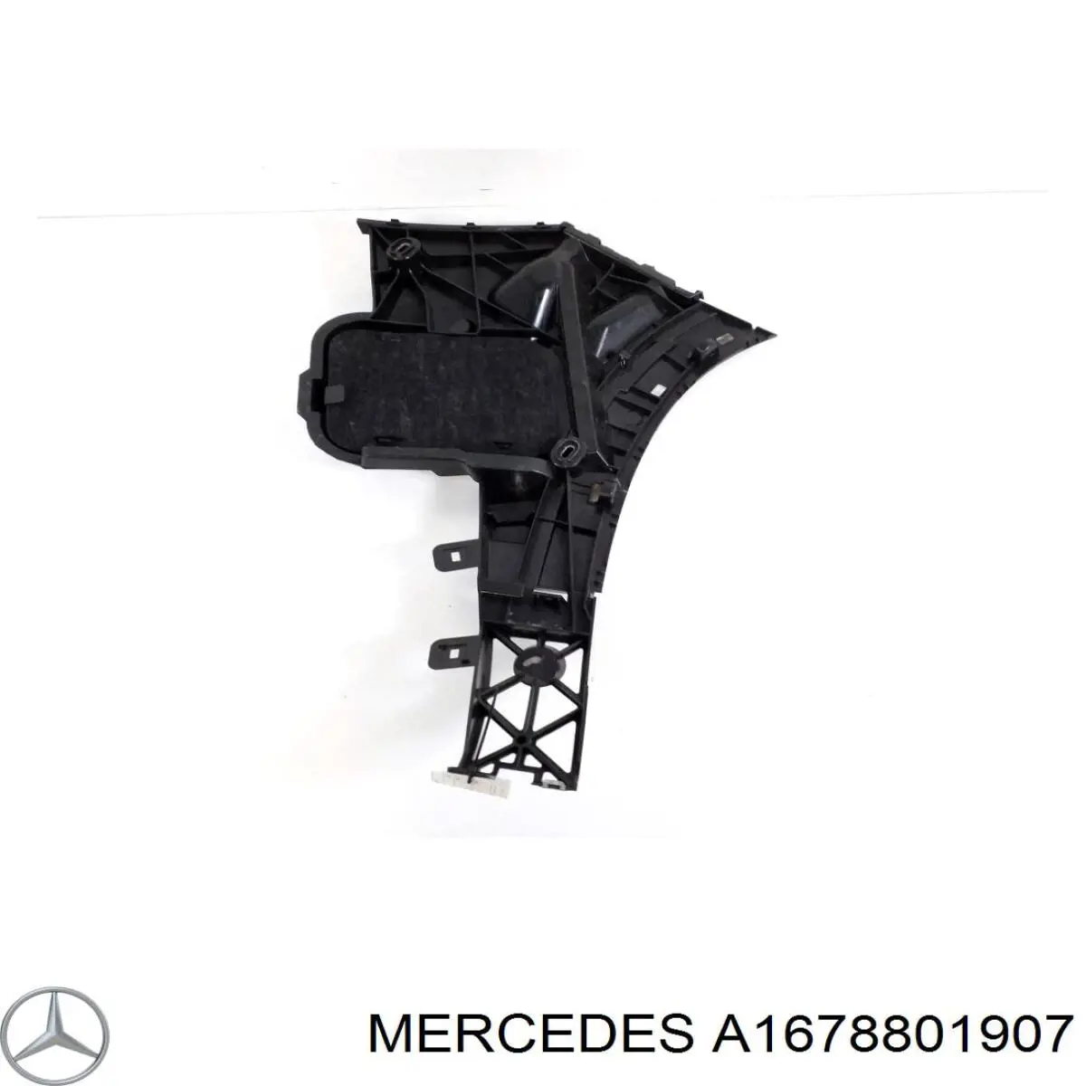 Comprar A1678801907 Mercedes Guía izquierda del parachoques trasero