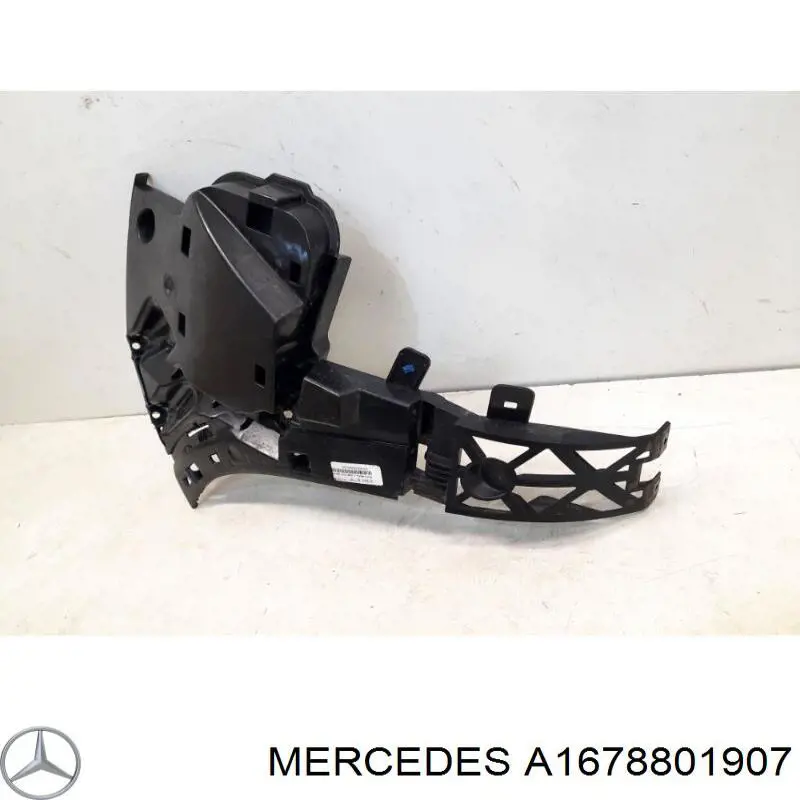 Guía izquierda del parachoques trasero Mercedes A1678801907 precio, desde 95,29 EUR