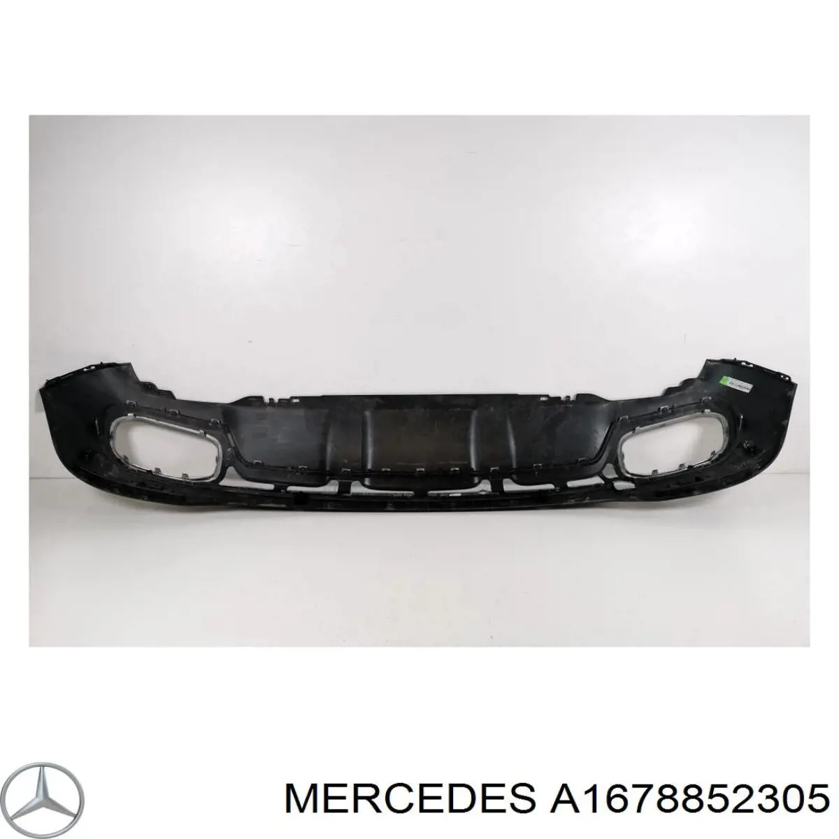 A1678852305 Mercedes Parachoques trasero, parte inferior
