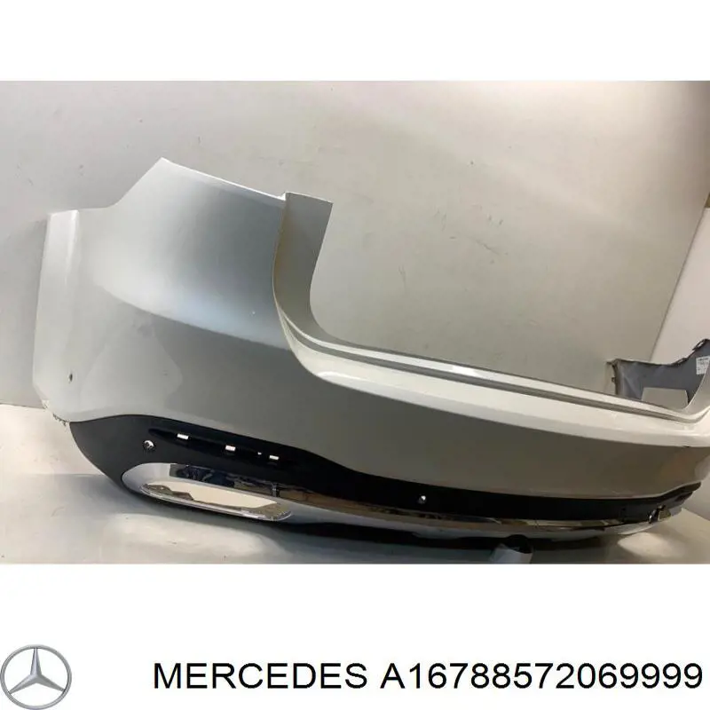 Parachoques trasero, parte superior Mercedes 16788572069999 precio, desde 1164,70 EUR