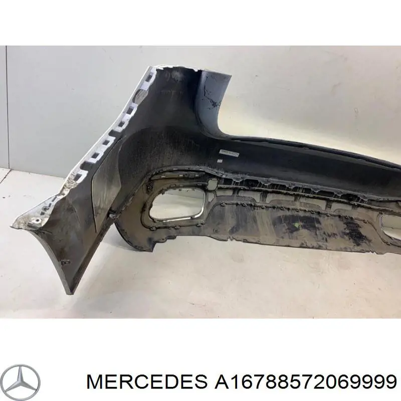 Comprar 16788572069999 Mercedes Parachoques trasero, parte superior