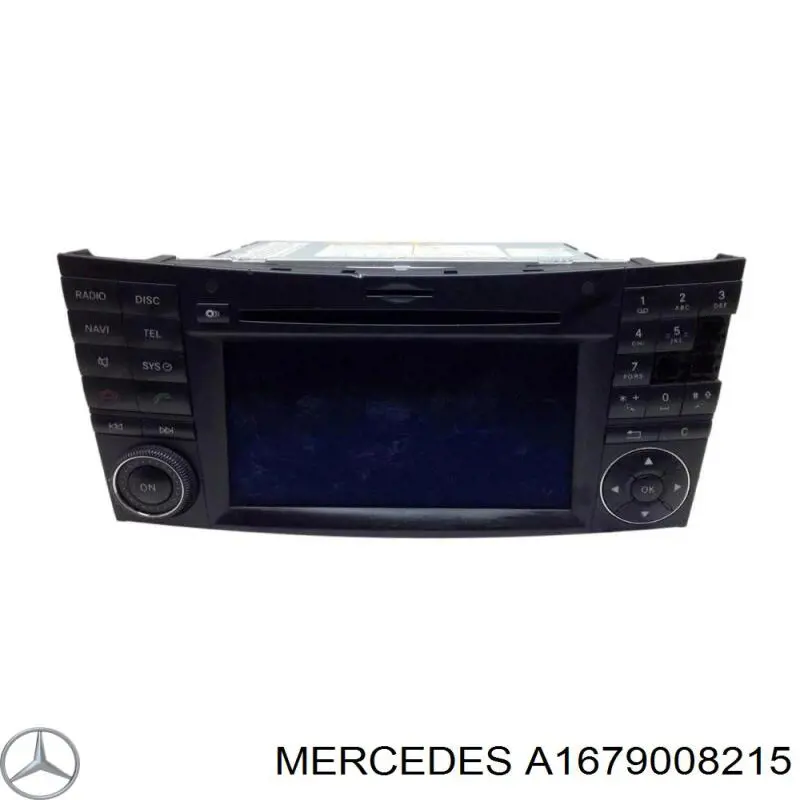 A1679008215 Mercedes Módulo de control de sistema acústico