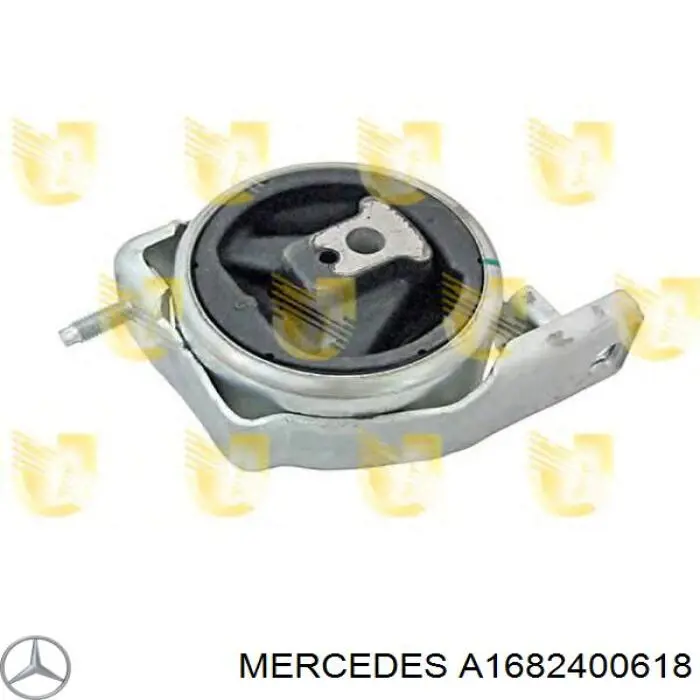 A1682400618 Mercedes soporte de motor, izquierda / derecha
