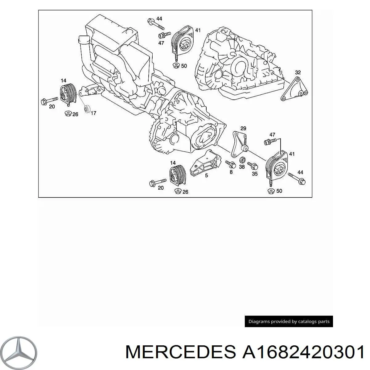 A1682420301 Mercedes