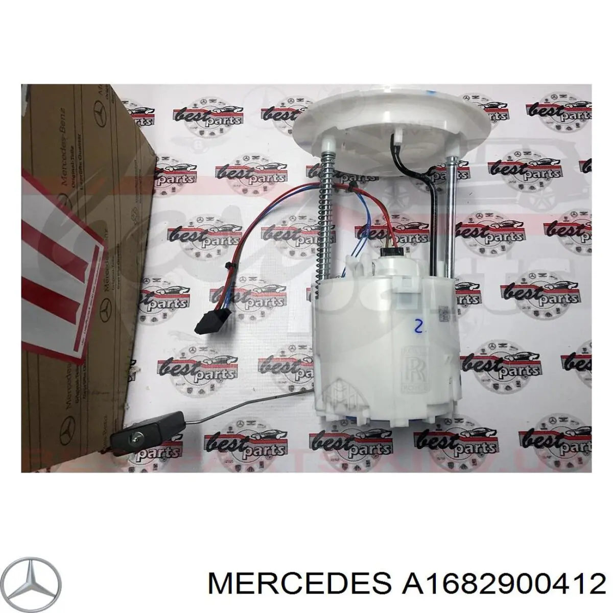 A1682900412 Mercedes cilindro maestro de embrague