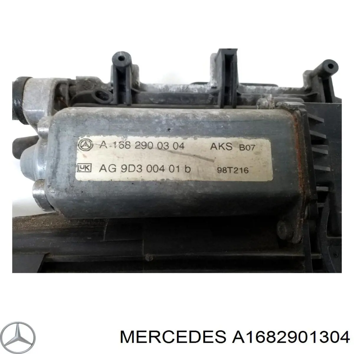 1682900304 Mercedes actuador de embrague