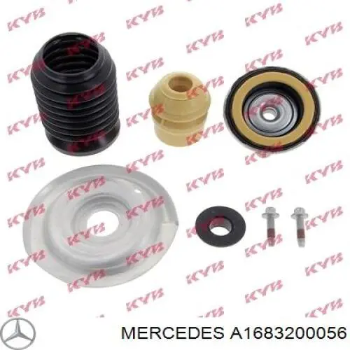 A1683200056 Mercedes soporte amortiguador delantero