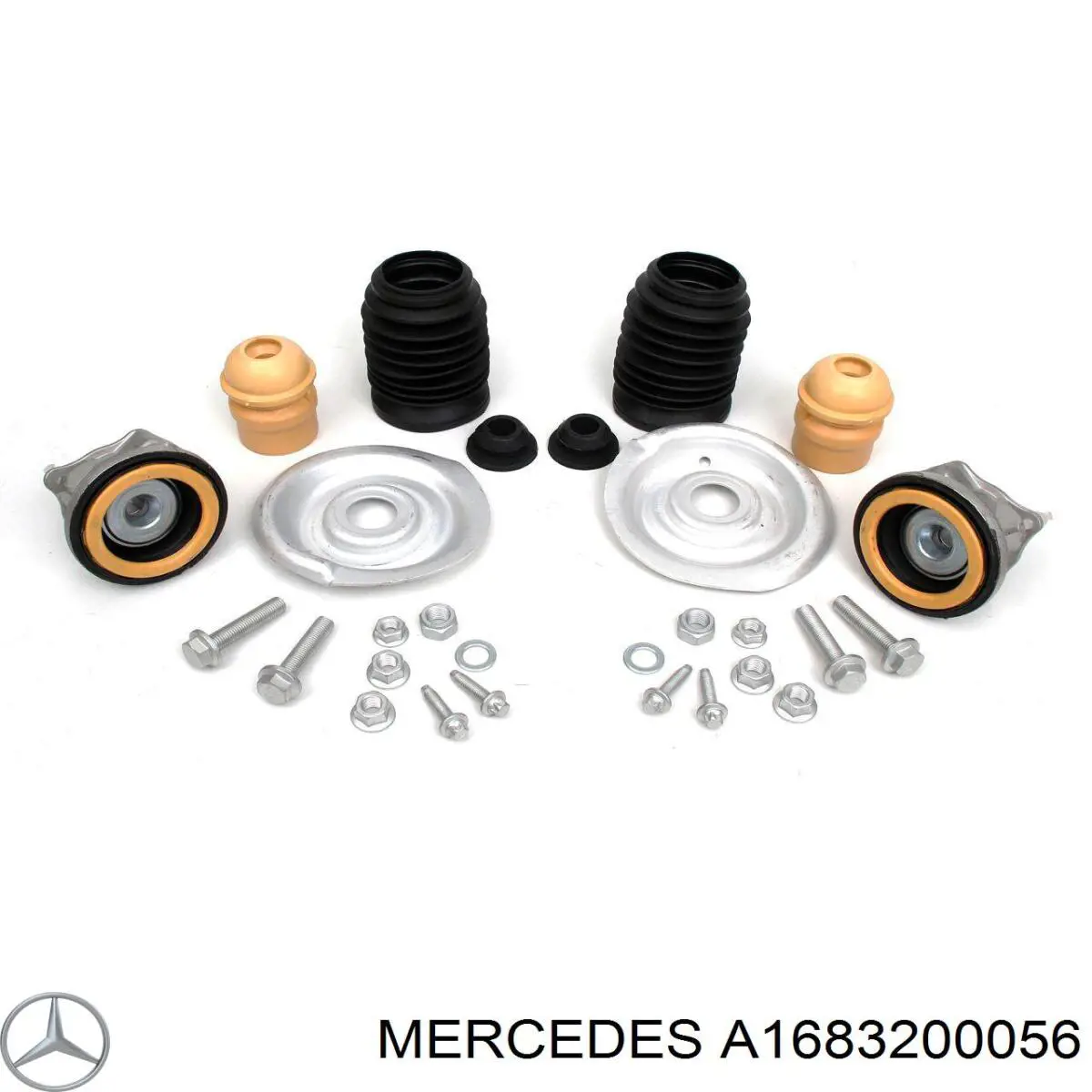 Soporte del amortiguador delantero Mercedes A1683200056 precio, desde 53,63 EUR