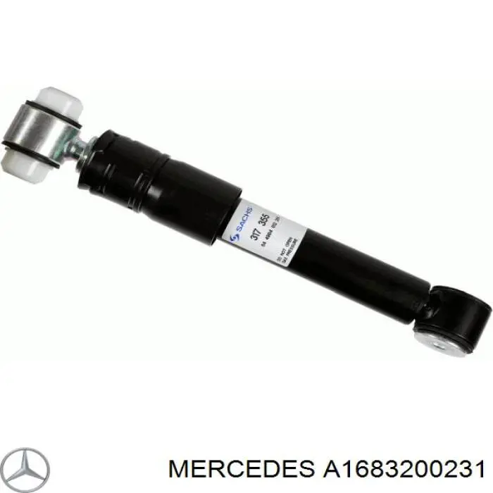 Comprar A1683200231 Mercedes Amortiguador trasero