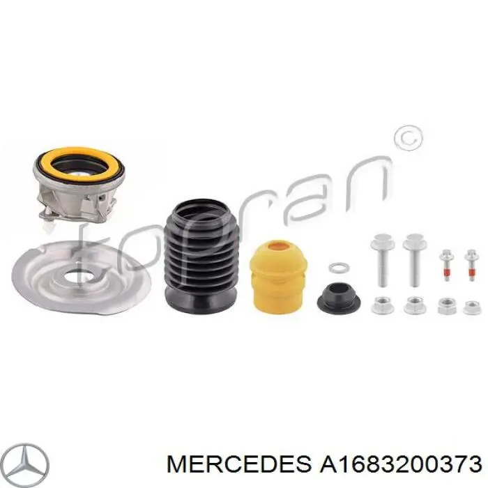 Comprar A1683200373 Mercedes Soporte del amortiguador delantero