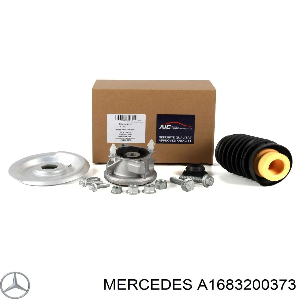 A1683200373 Mercedes soporte amortiguador delantero