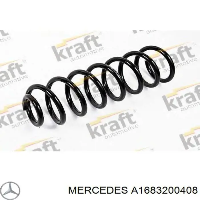 Comprar A1683200408 Mercedes Muelle de eje trasero