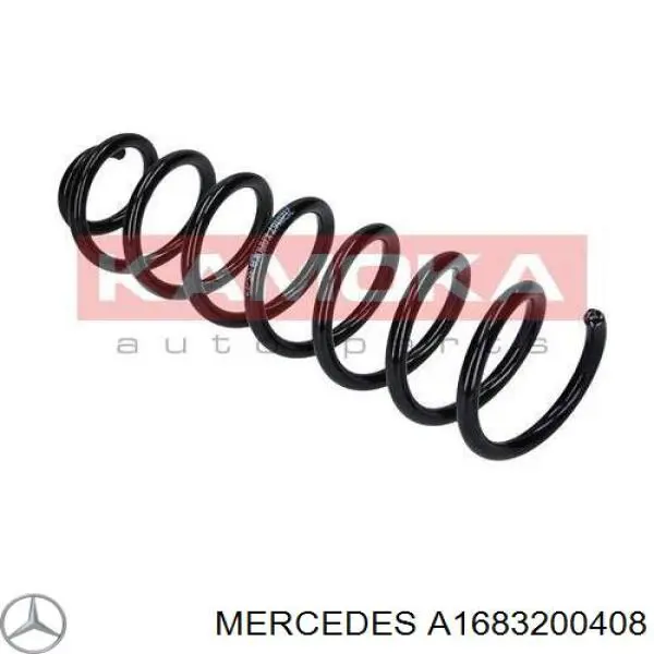 Muelle de suspensión trasero Mercedes A1683200408 precio, desde 18,41 EUR