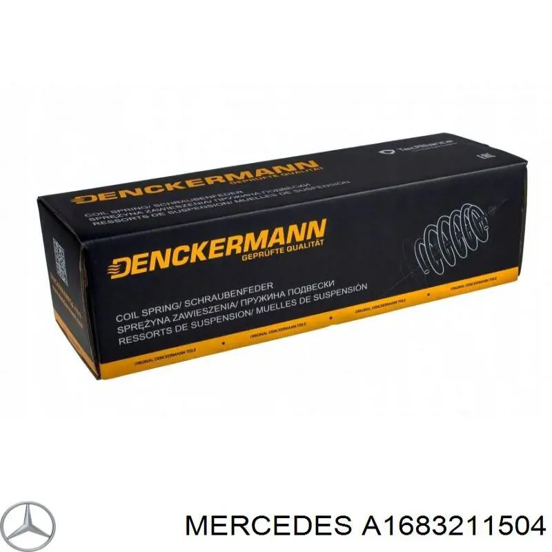 Muelle delantero Mercedes A1683211504 precio, desde 23,96 EUR