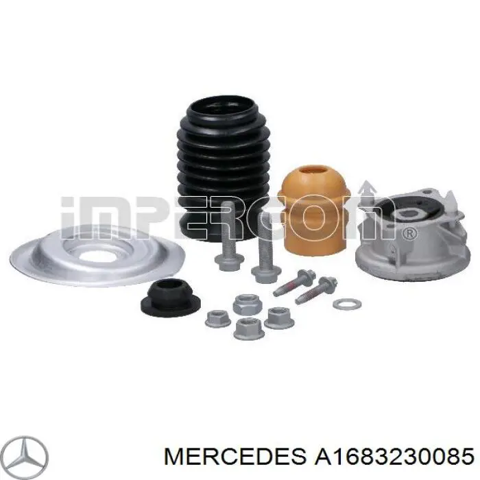 Soporte del amortiguador delantero Mercedes A1683230085 precio, desde 53,63 EUR