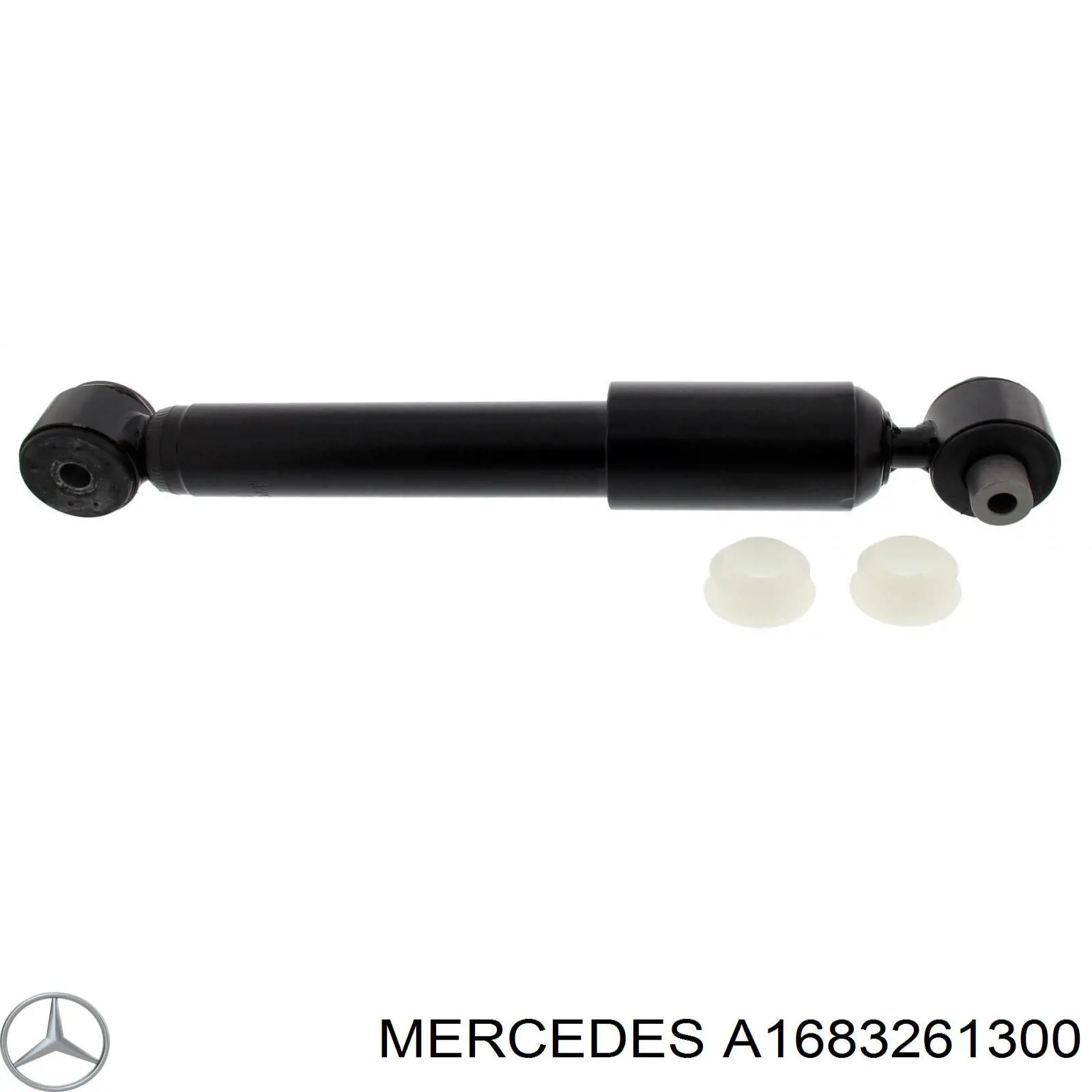 A1683261300 Mercedes amortiguador trasero