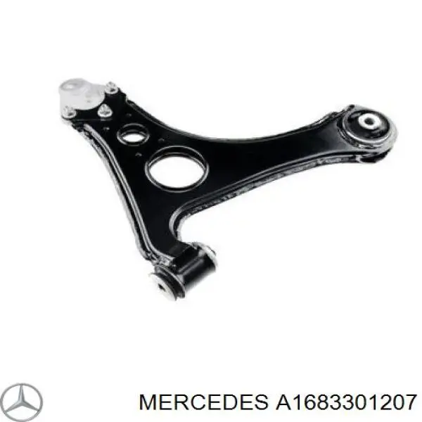 Brazo inferior derecho de la suspensión delantera Mercedes A1683301207 precio, desde 57,58 EUR