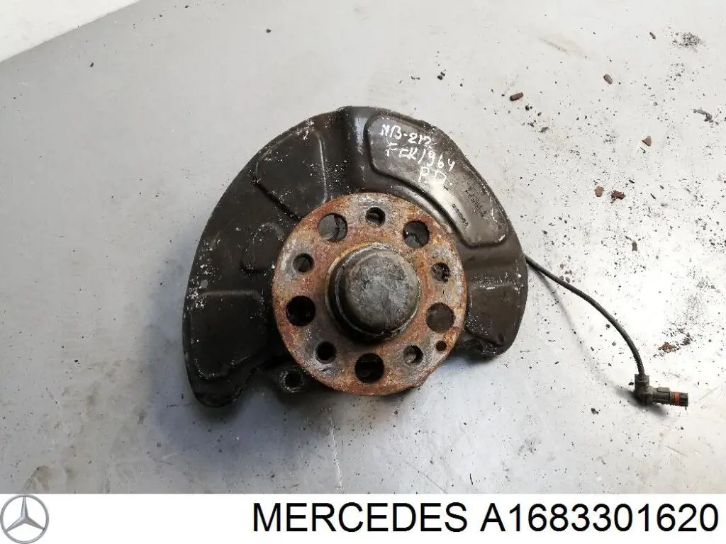 Mangueta delantera izquierda Mercedes A1683301620 precio, desde 91,48 EUR