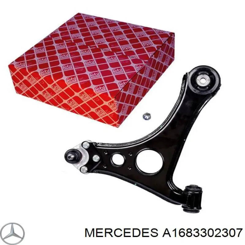 Brazo inferior izquierdo de la suspensión delantera Mercedes A1683302307 precio, desde 65,34 EUR
