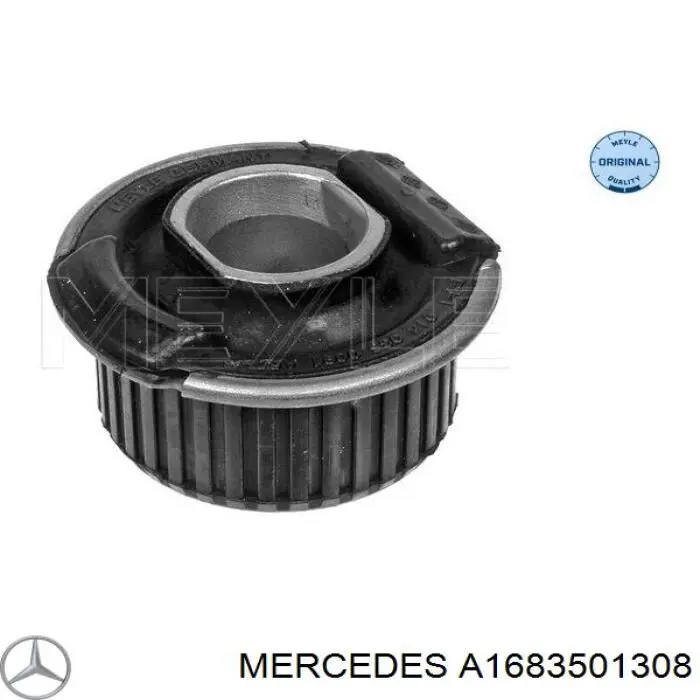 A1683501308 Mercedes suspensión, cuerpo del eje trasero