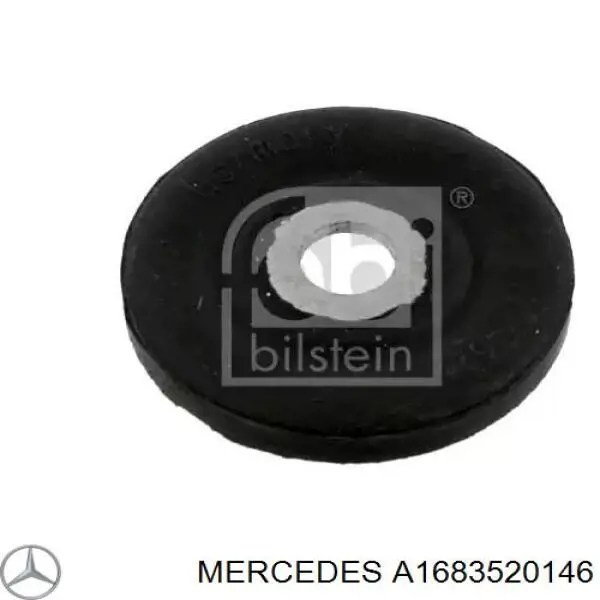 A1683520146 Mercedes suspensión, cuerpo del eje trasero