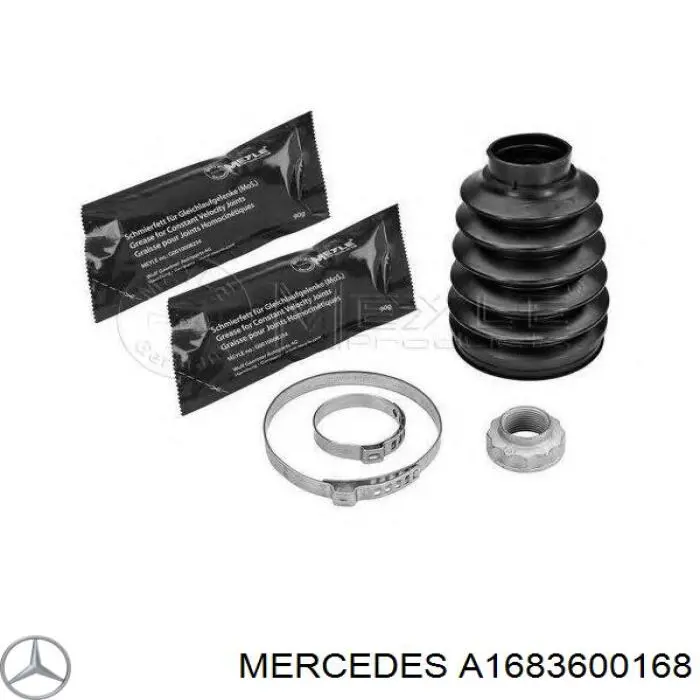Comprar A1683600168 Mercedes Fuelle de semieje delantero interior