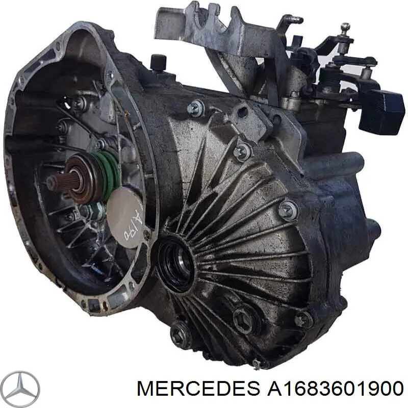 1683601900 Mercedes caja de cambios mecánica, completa