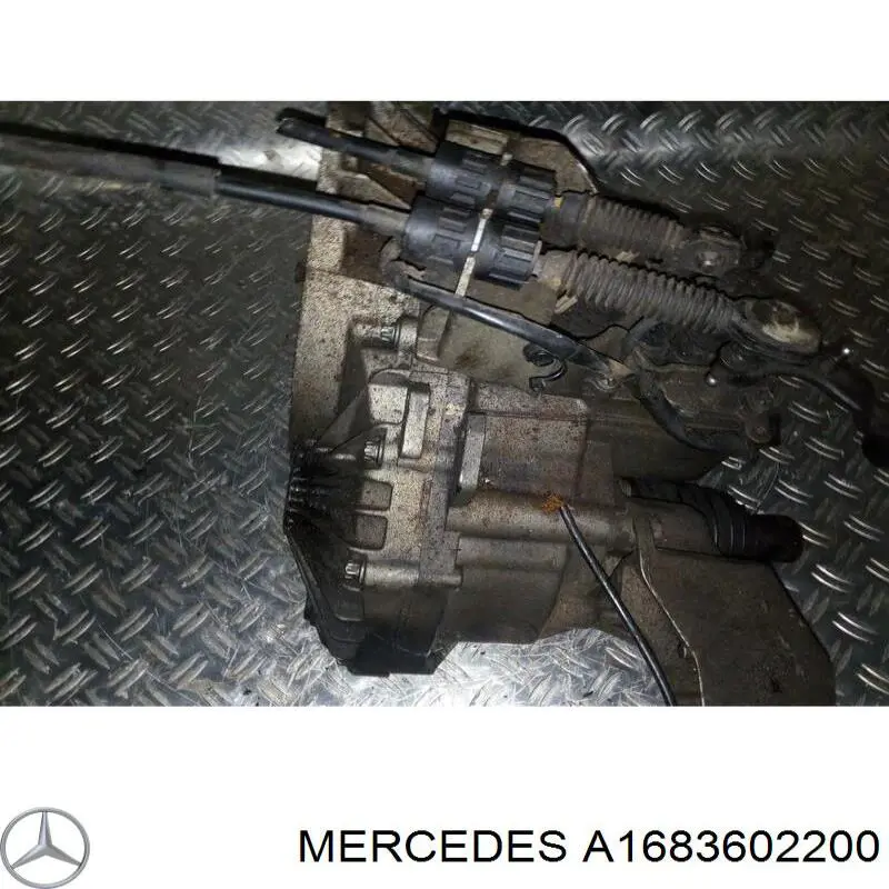 A1683602200 Mercedes caja de cambios mecánica, completa