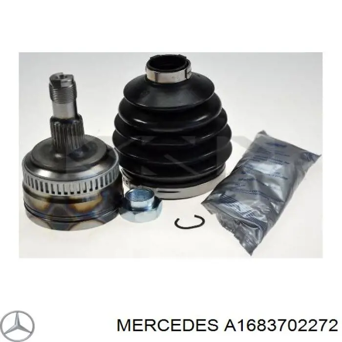 A1683702272 Mercedes Semieje delantero derecho