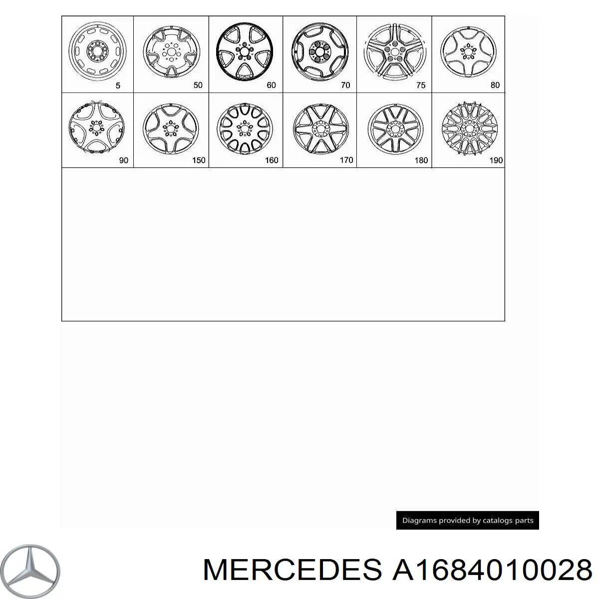 A1684010028 Mercedes 