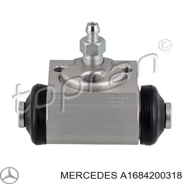 A1684200318 Mercedes cilindro de freno de rueda trasero