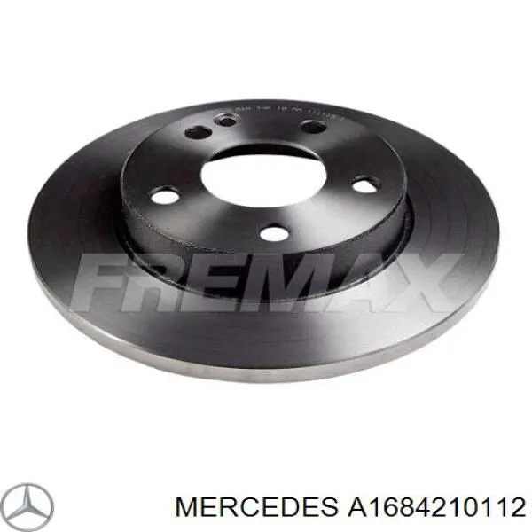 Comprar A1684210112 Mercedes Freno de disco delantero