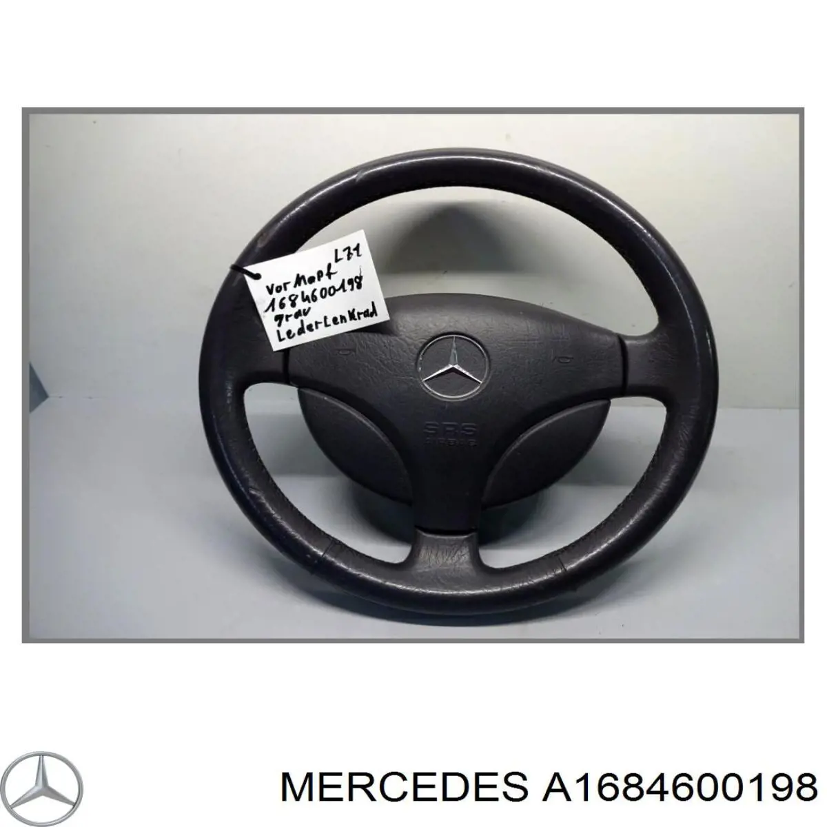 A1684600198 Mercedes airbag del conductor