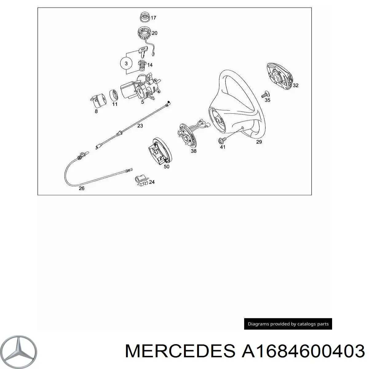 16846004037D90 Mercedes volante