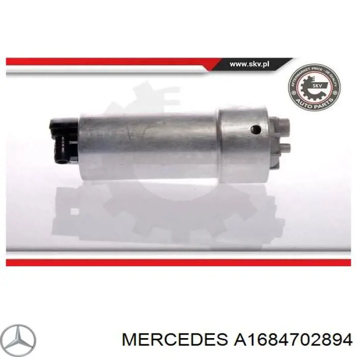 A1684702894 Mercedes módulo alimentación de combustible